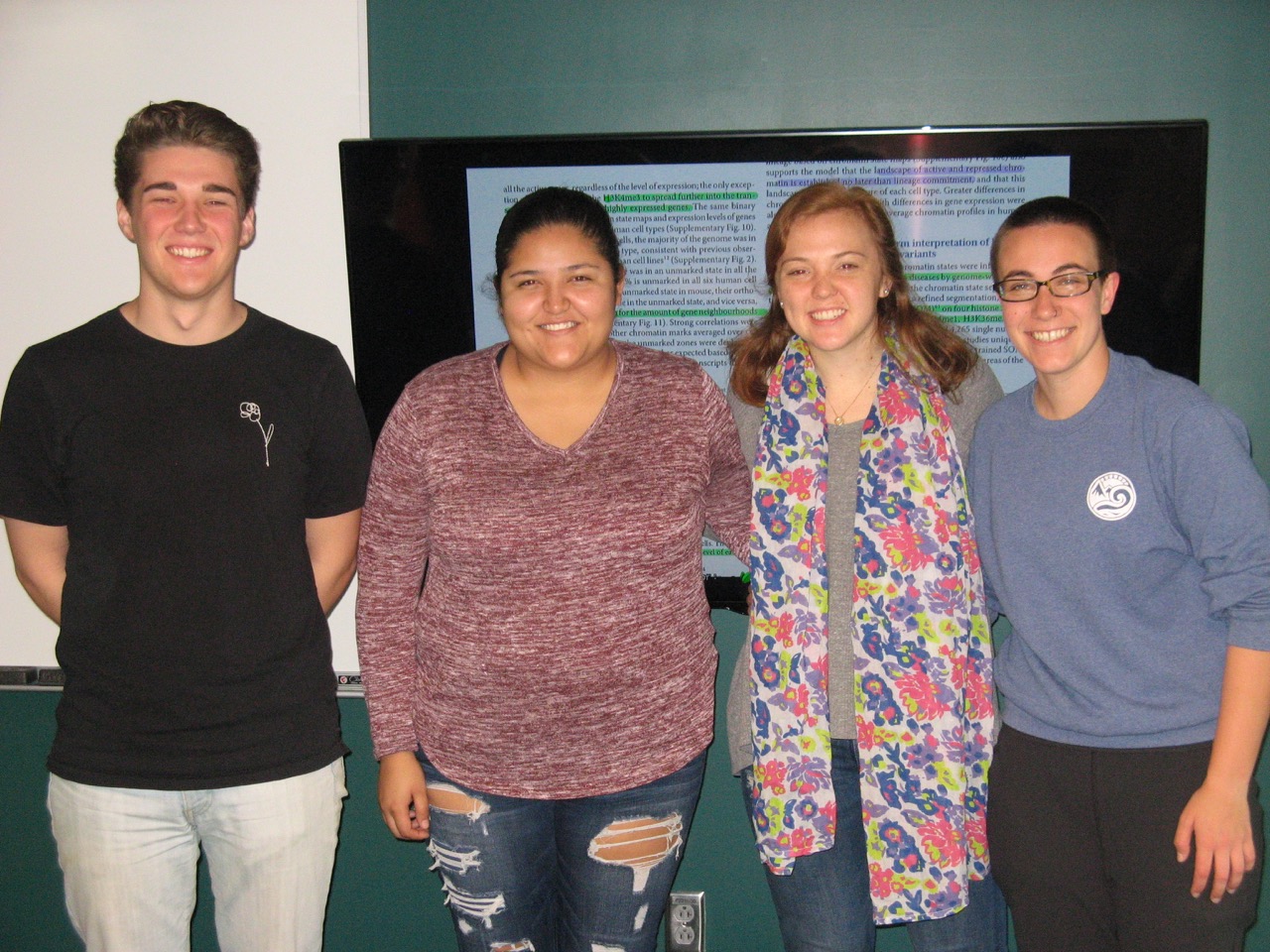 class members four students