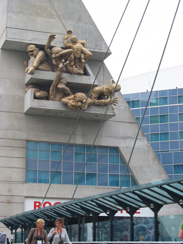 Giants outside SkyDome