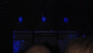 The Blue Man Group at the Opening Ceremony