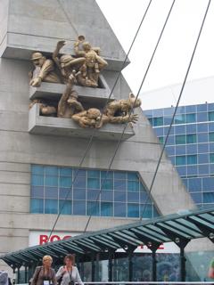 Giants outside SkyDome
